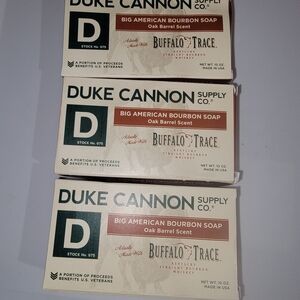 Duke Cannon Bourbon Soap Trio
